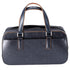 Louis Vuitton Shelton Monogram Mat Handbag M55175 Blue Leather